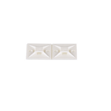 Cable Tie Mount White Acrylic Adh ABM112-AT-D (Pack of 500)