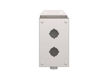 EMPTY ENCLOSURE CONTROL STATION, HARMONY 9001K, HARMONY 9001SK, STAINLESS STEEL - 9001KYSS2