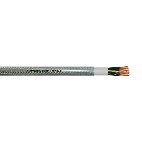 16 AWG 24C Bare Copper Unshielded PVC FRORAR 450/750V Industrial Low Voltage Cable