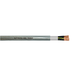 8 AWG 4C Bare Copper Unshielded PVC FRORAR 450/750V Industrial Low Voltage Cable