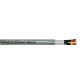 12 AWG 2C Bare Copper Unshielded PVC FRORAR 450/750V Industrial Low Voltage Cable