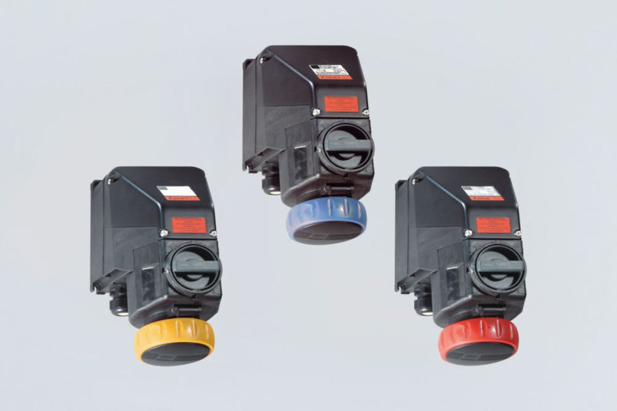 Wall-mounting Sockets 32 A Series 8571/11-406-S-01-0-00-XXX