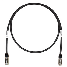 26 AWG Category 6A Shielded Patch Cord Black STP6X3MBL