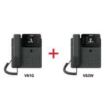 Bundle NFR V61G+V62W Entry Level IP Phones