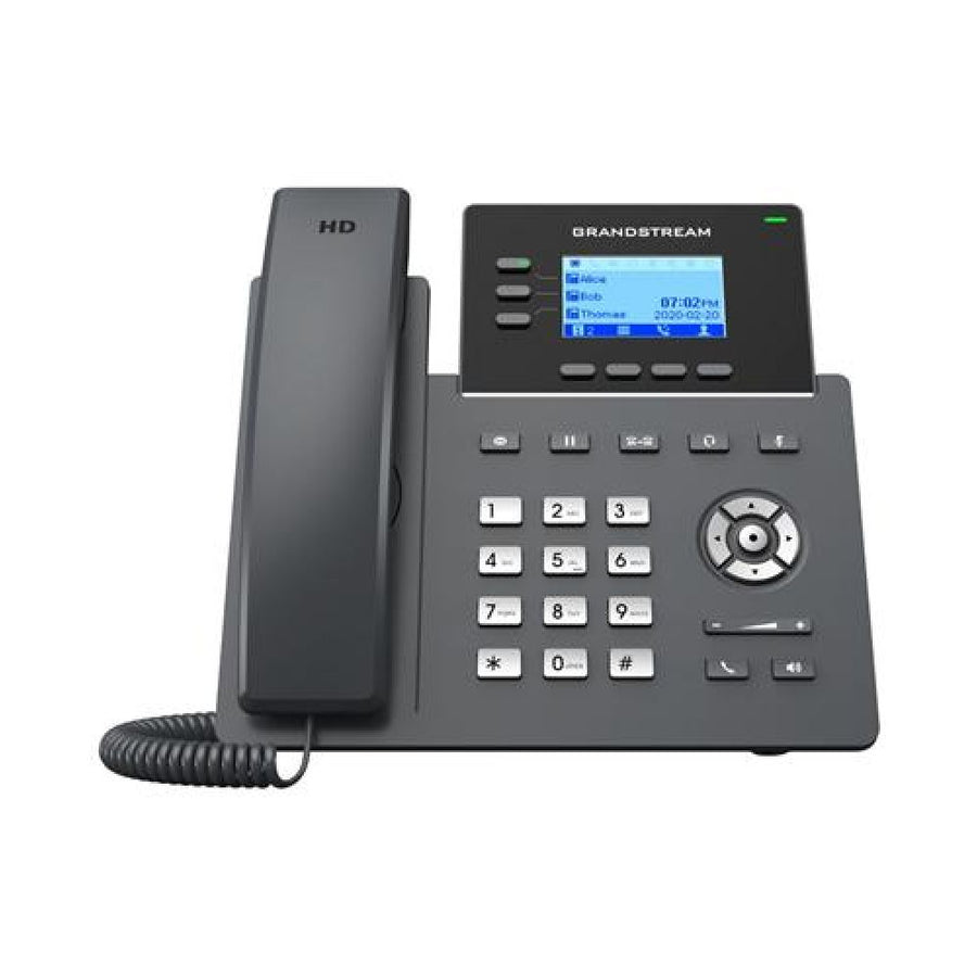 GRP2603P PoE 3-Line 6-SIP Carrier Grade IP Phone