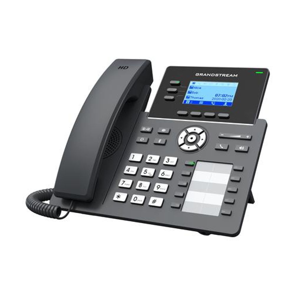 GRP2604P Grandstream 3-Line 6-SIP PoE Carrier Grade IP Phone