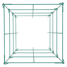 Tomato Cages 11.8x11.8x46.1" 10 Packs Square Plant Support Cages Green