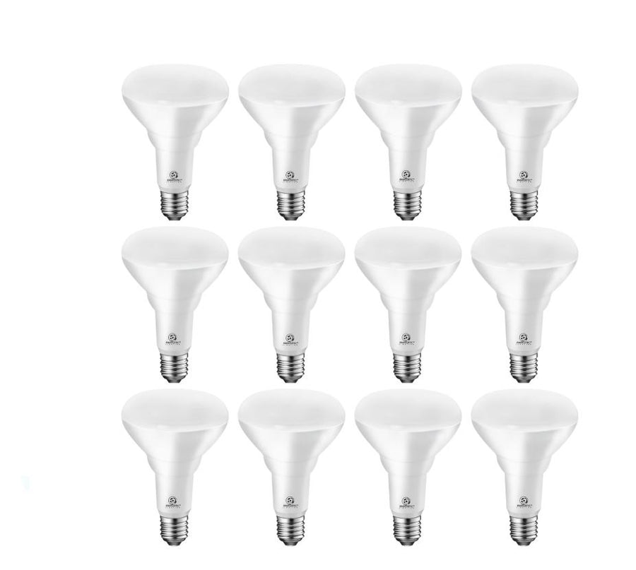 9W 900LM 5000K LED Recessed Light Bulb  YGA08C36-BR30-9W-850-12P(Pack of 12)