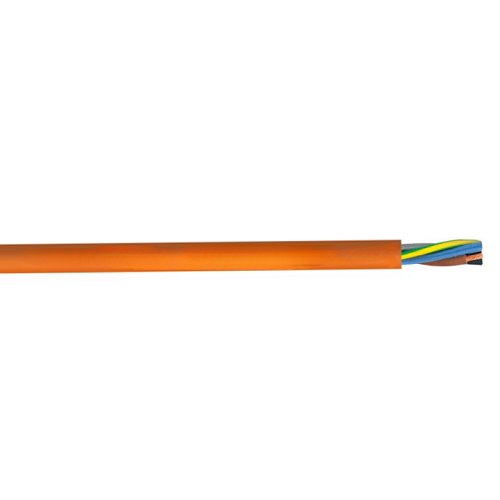 Cable de control y conexión Helukabel 22251 PUR-ORANGE-JB de 8 AWG 5C