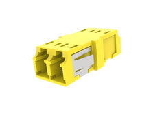 LC Duplex non-key Adpater, Flangeless with Metal Clip