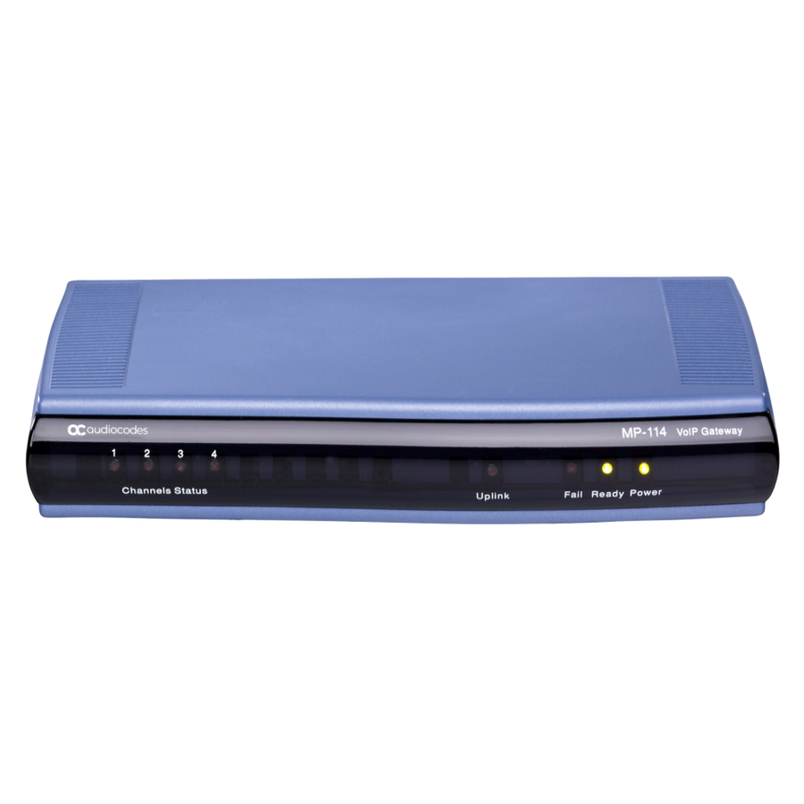 MP114/4S/SIP/CER AudioCodes MediaPack MP114 Analog Gateway with Certificate
