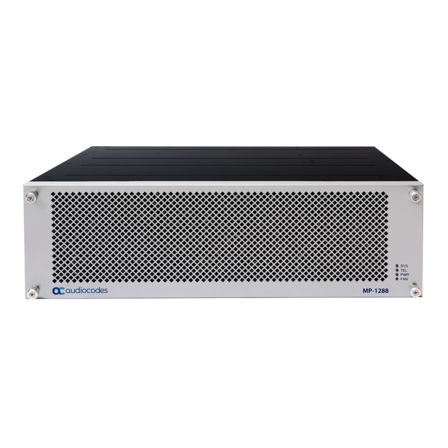 MP1288-144S-2AC AudioCodes MP1288 High Density Analog Gateway - 144 FXS Ports