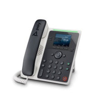 2200-86980-001 Poly Edge E100 IP Desk Phone with NA Power Supply