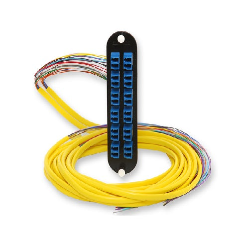 LC Closet Connector Housing Panel 24F ribbon fiber CCH-CP24-A9-P03RJ