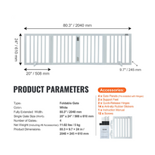 product parameters