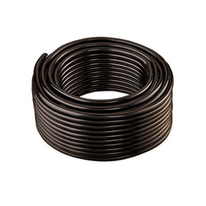 1 Inch Flexible Non Toxic Vinyl Tubing Black 100FT