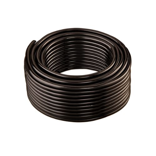 1 Inch Flexible Non Toxic Vinyl Tubing Black 100FT