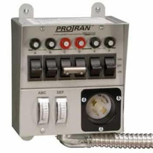 30A 240VAC 6 Circuits Manual Transfer Switch 30216A
