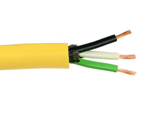 500' 14/3 SOOW Yellow Portable Cord 600V UL-CSA