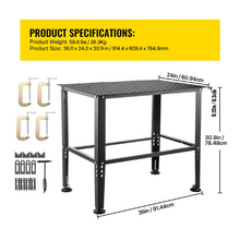 spec table details
