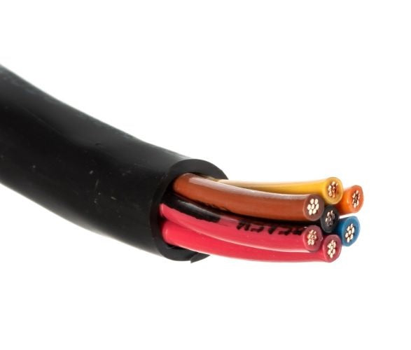 250' 12 AWG 7C Unshielded Tray Cable XHHW-2 EPR Insulation CPE Jacket ...