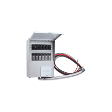 30A 250V Gray Metal Portable Generator Transfer Switch A506D