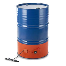 Metal Drum Heater 1200 Watt 10 inch Width Pail Heating Band for 55 Gallon Barrel 86-302℉ Adjustable Thermostat High Efficiency Silicone Grease Keg Heater