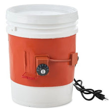 Metal Drum Heater 800 Watt 7.75 inch Width 86-302℉ Adjustable Thermostat High Efficiency Silicone Grease Keg Heater
