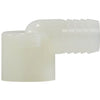 1/4 Barb X 1/8 FIP Nylon Elbow 33338W