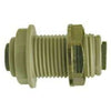 1/4 Plastic P-IN Bulkhead Union 20127P