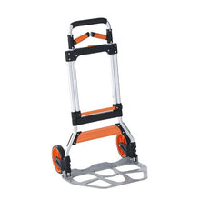 Folding Hand Truck 309 lbs Load Capacity Aluminum Portable Cart Convertible Hand Truck and Dolly with Telescoping Handle