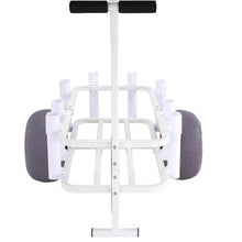 Beach Fishing Cart 300 lbs Load Capacity Fish and Marine Cart with Two 13" Big Wheels PU Balloon Tires for Sand Heavy-Duty Aluminum Pier Wagon Trolley with 8 Rod Holders
