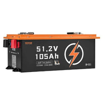 48V 105Ah Golf Cart Lithium Battery 48 Volt Golf Cart Battery with 200A BMS Touch Monitor and Mobile APP Battery with 600A Peak Current