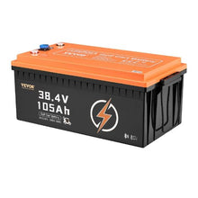 36V 105Ah Golf Cart Lithium Battery 36 Volt Golf Cart Battery with 200A BMS LCD Monitor and Mobile APP LiFePO4 Battery with 600A Peak Current