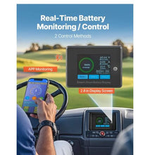 36V 105Ah Golf Cart Lithium Battery 36 Volt Golf Cart Battery with 200A BMS Touch Monitor and Mobile APP LiFePO4 Battery with 600A Peak Current