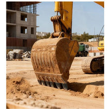 Excavator Bucket Teeth with Pins 4 Pack X156L Bucket Tooth Set for Smooth & Efficient Excavation Heavy Duty 5.3 in Long Digging Buckets Teeth Replacement for Skid Steer