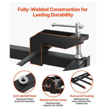 Clamp on Debris Forks for Buckets 4560lbs Load Capacity Heavy Duty Pallet Forks for Tractor Loader Skid Steer Bolt on Bucket Attachments