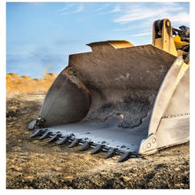 Bucket Tooth Bar Heavy Duty Tractor Bucket 9 Teeth Bar for Loader Tractor Skidsteer 4560 lbs Load-Bearing Capacity Bolt On Design