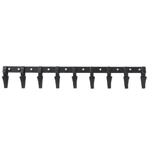 Bucket Tooth Bar Heavy Duty Tractor Bucket 9 Teeth Bar for Loader Tractor Skidsteer 4560 lbs Load-Bearing Capacity Bolt On Design
