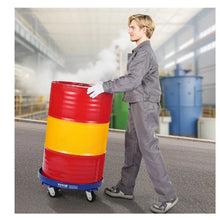 Gallon Drum Dolly 2000 lbs Load Capacity Heavy-Duty Barrel Dolly with Cross Braces and 4 Swivel Caster Wheels Non Tipping Hand Truck Capacity Dollies