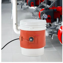 Metal Drum Heater 800 Watt 7.75 inch Width 86-302℉ Adjustable Thermostat High Efficiency Silicone Grease Keg Heater