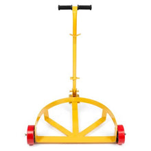 55 Gallon Drum Dolly 1200 lbs Load Capacity Barrel Dolly Cart Drum Caddy Round Dolly Steel Low Profile Heavy Duty Steel Frame with Adjustable Handle 3 Wheels