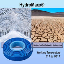 1.5" x 100FT Blue 6 Bar Heavy Duty Lay Flat Discharge Hose