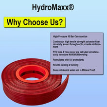 1.5" x 100FT Red 10 Bar High Pressure Lay Flat Discharge Hose