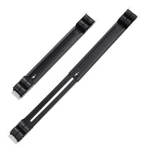 Heavy Duty Furniture Appliances Roller 660 lbs Total Load Extendable Appliance Rollers Mobile Washing Machine Base Fridge Stand Dolly Movers for Refrigerators Black