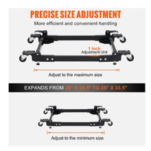 Mobile Base 1500 lbs Capacity Heavy Duty Universal Mobile Base Stand with 4 Swivel Wheels for Woodworking Equipment Power Tool