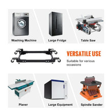 Mobile Base 1500 lbs Capacity Heavy Duty Universal Mobile Base Stand with 4 Swivel Wheels for Woodworking Equipment Power Tool