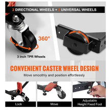 Mobile Base 500 lbs Weight Capacity Heavy Duty Universal Mobile Base Stand with Swivel Wheels for Woodworking Equipment Power Tools