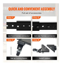 Mobile Base 500 lbs Weight Capacity Heavy Duty Universal Mobile Base Stand with Swivel Wheels for Woodworking Equipment Power Tools