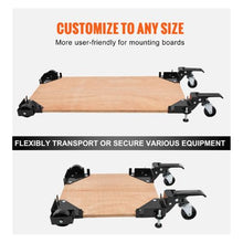 Mobile Base 400 lbs Weight Capacity Heavy Duty Universal Mobile Base Stand with Swivel Wheels for Woodworking Equipment